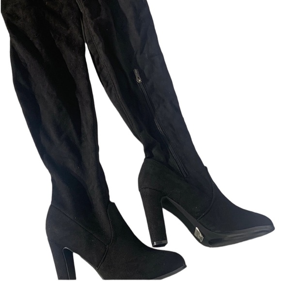 Cape Robbin black over the knee boots size 9 - Picture 1 of 9